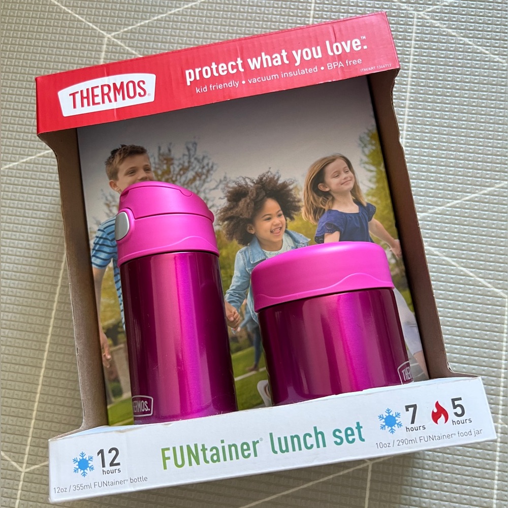 Thermos Magenta FUNtainer Set